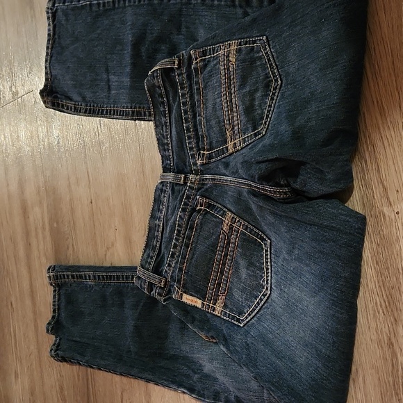 Cinch Relaxed Fit Dark Blue Jeans - Picture 4 of 4